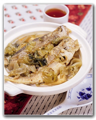 金門高粱酸翡翠黃魚煲